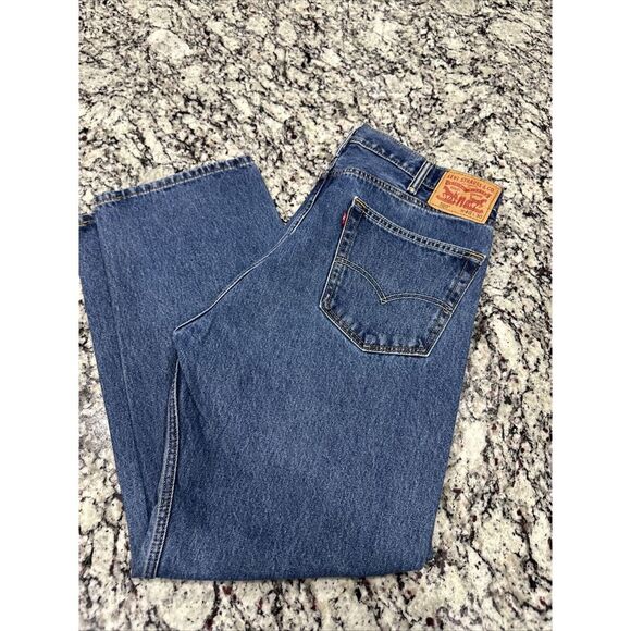 Levi's Other - Levi's‎ Men's Straight Jeans Blue Cotton 40x30 505 Original Fit Jeans 2nd